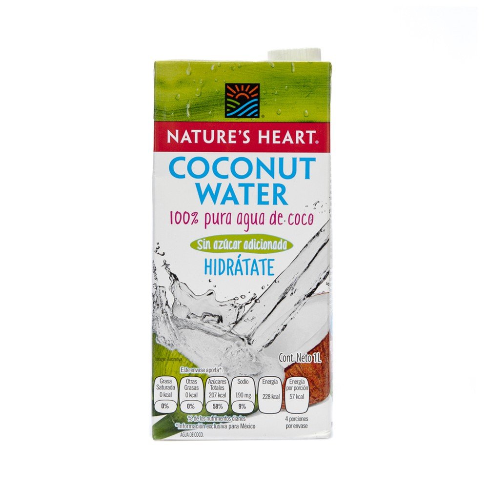 agua de coco (1 l) nature's heart