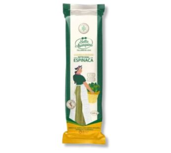 Tallarín artesanal con espinaca (450 g) – Bella Abanquina